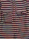 Size M - Collective Closets Navy Check Top