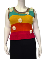 Size L - Chunky Boy Rainbow Handmade Vest