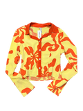 Size 8 - Arthur Apparel Tequila Sunrise Silk Shirt