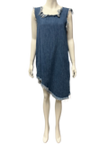 Size M - Marques'Almeida Blue Denim Dress