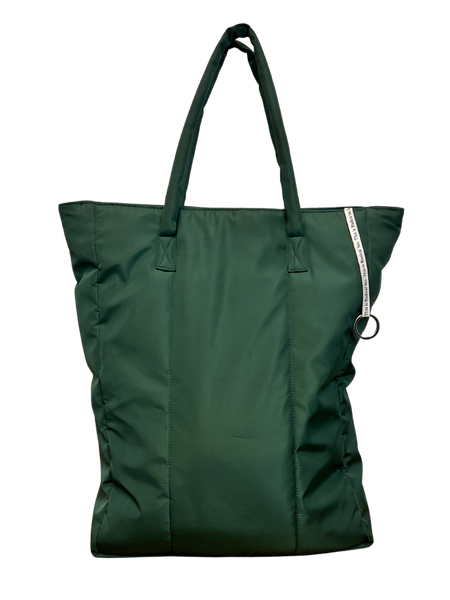 Radical Yes Green Puffy Tote Bag