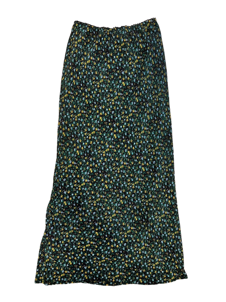 Size XXS - Hansen & Gretel Black Floral Skirt