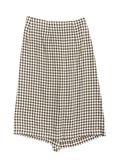 Size 8 - Scanlan Theodore Brown Gingham Skirt
