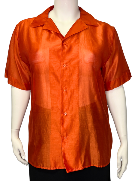 Size 10 - Yan Yan Chan x SIR Orange Shirt