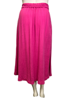 Size L - Xírena Pink Gauze Cotton Skirt