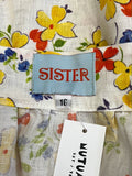 Size 16 - Sister Studios Cream Floral Top