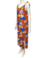 Size S - Nancybird Orange Abstract Shapes Dress