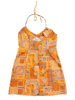 Size 14 - Sister Studios Orange Linen Sadie Dress