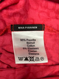 Size L - Marimekko Mika Piirainen Pink and Red Floral Dress
