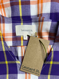 Size 6 - Leonard St. Purple Check Aviary Dress