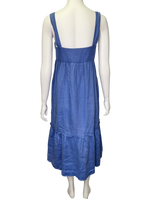 Size S - Sister Studios Blue Linen Dress