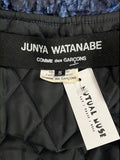 Size S - Junya Watanabe Comme des Garçons Blue Crushed Velvet Moto Jacket