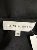 Size M - Jillian Boustred Black Linen Maxi Dress
