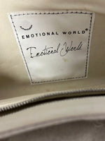 Emotional World White Vintage Punk Bag