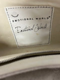 Emotional World White Vintage Punk Bag